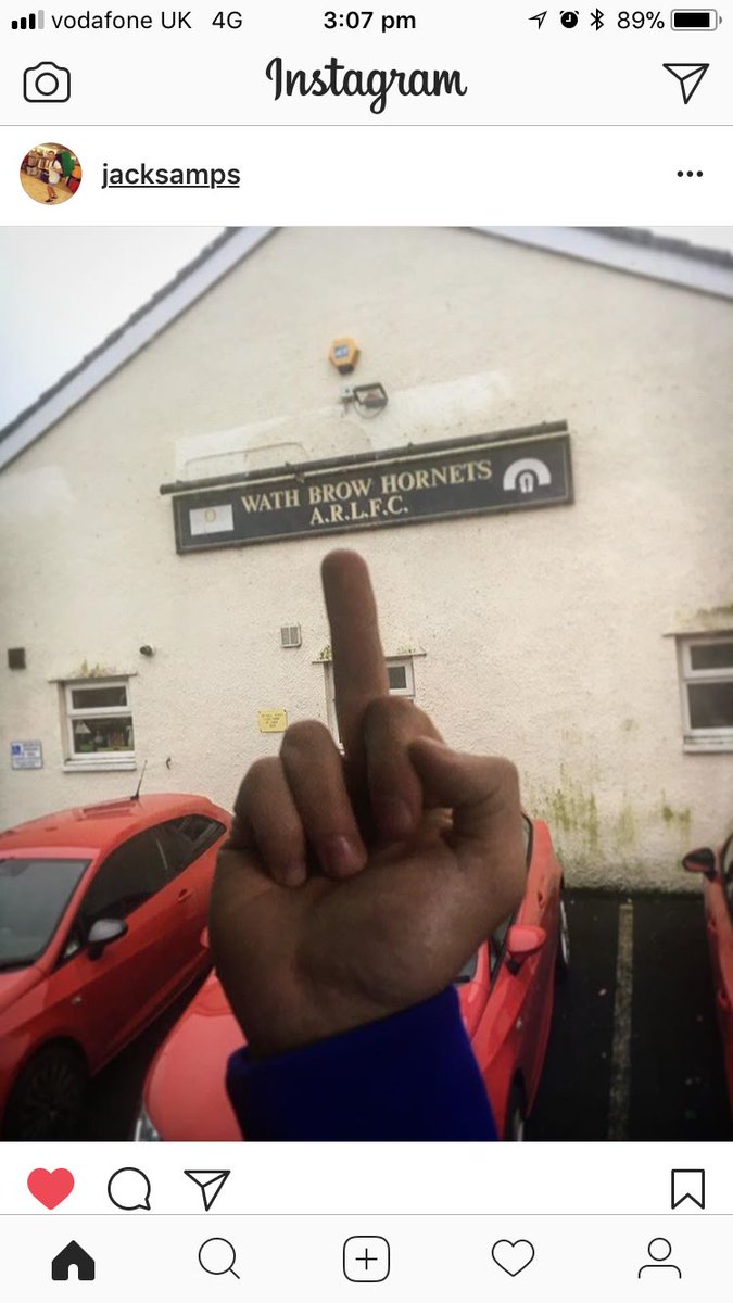 SWM87's tweet photo. @WathBrowHornets absolute shithole of a club! #Rooney get fucked you queer cunt https://t.co/7MjJ2MvJBm