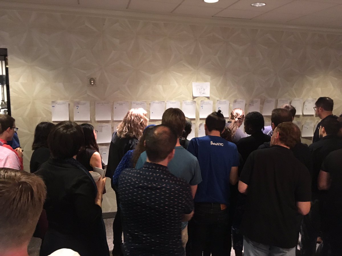 WheresHJ's tweet image. Unconference voting at #cfabrigade congress