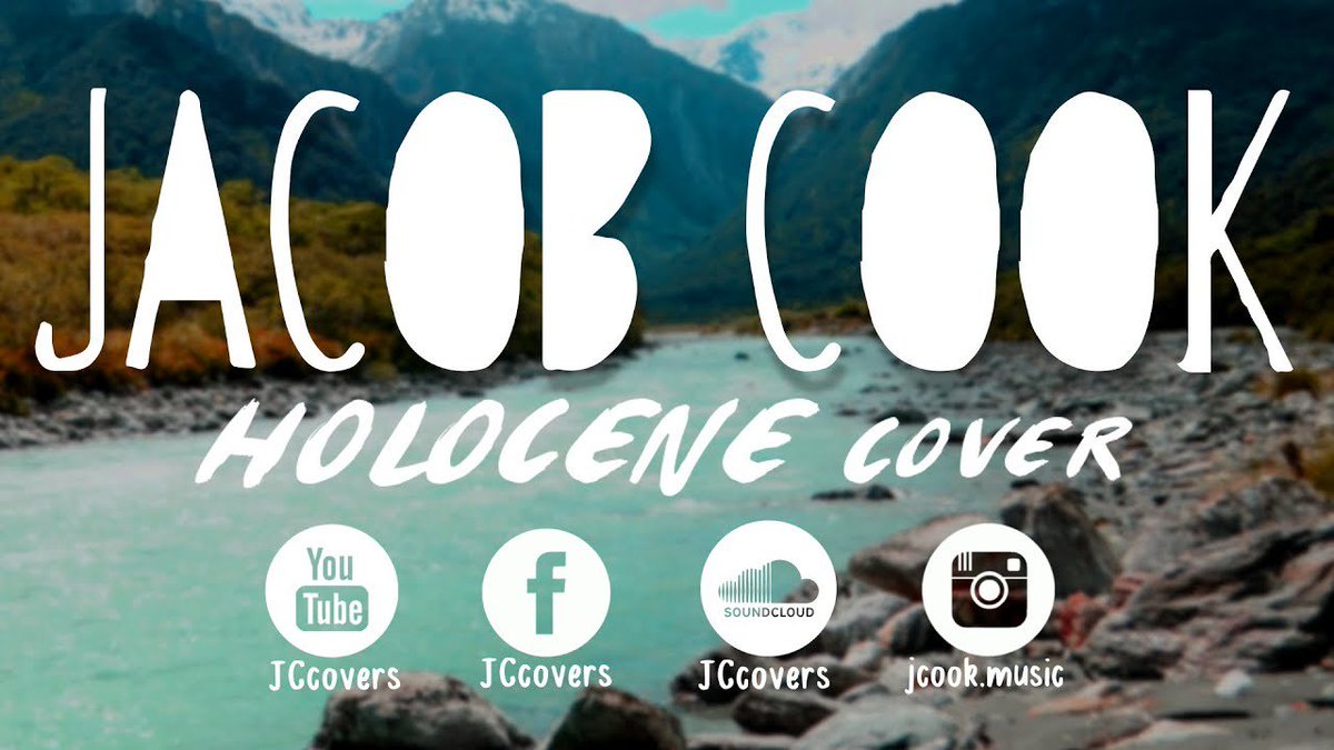jacobcookmusic's tweet photo. Check out my new cover of Holocene by Bon Iver 😍 https://t.co/g5BlvyOr2b #holocene #boniver #cover #jccovers #indiefolk #music https://t.co/vdM25jjcjh