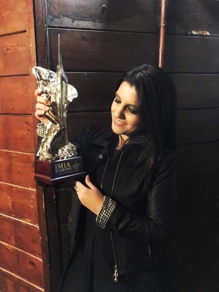 Onorata per questo premio! ❤️
Un grazie a Franco Fasano  🌹
#premiomiamartini #grazie