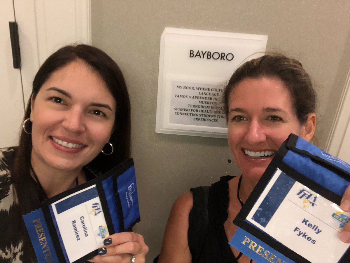 kellyfykes's tweet photo. Come see me and @edootech in Bayboro at 4:00 today at #ffla2017 sharing how #google transforms a language classroom. #howseslearns https://t.co/nTUmo6imVs