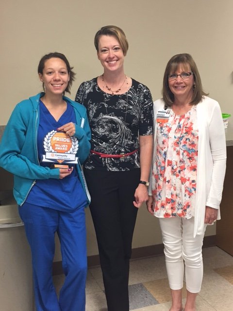 WorkAtCHNw's tweet photo. Congrats to Lina, MA at Family Medicine Care in Noblesville on her PRIIDE Values Award! We are grateful for you! #TheCommunityWay https://t.co/y4yNDwsEDN