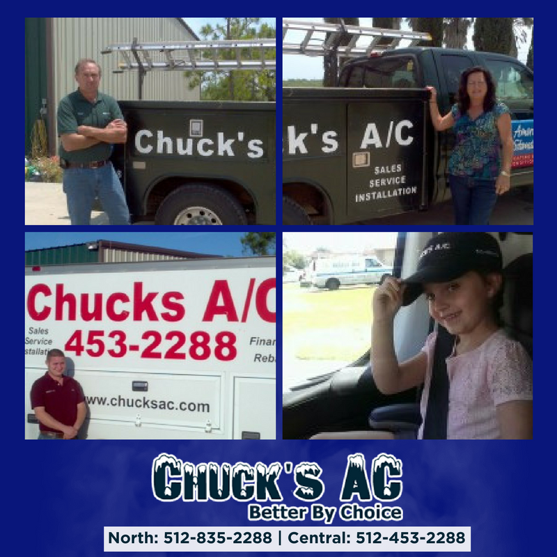 ChucksACRepair's tweet photo. What's that sound? Is it the #AC unit? Better give us a call!
North: 512-835-2288  Central: 512-453-2288 https://t.co/dydm4cdIxz https://t.co/UCuZKlo8wC
