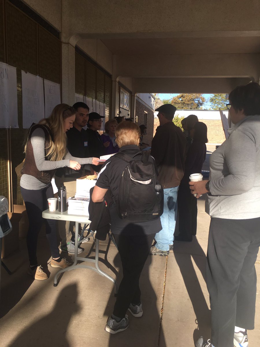LaurenHug's tweet photo. Tons and tons and tons of people came out today to tell @CSSD11 voters how important it is to vote #YESon3E!
#D11Votes #COSVotes https://t.co/wBmErBZ8G9