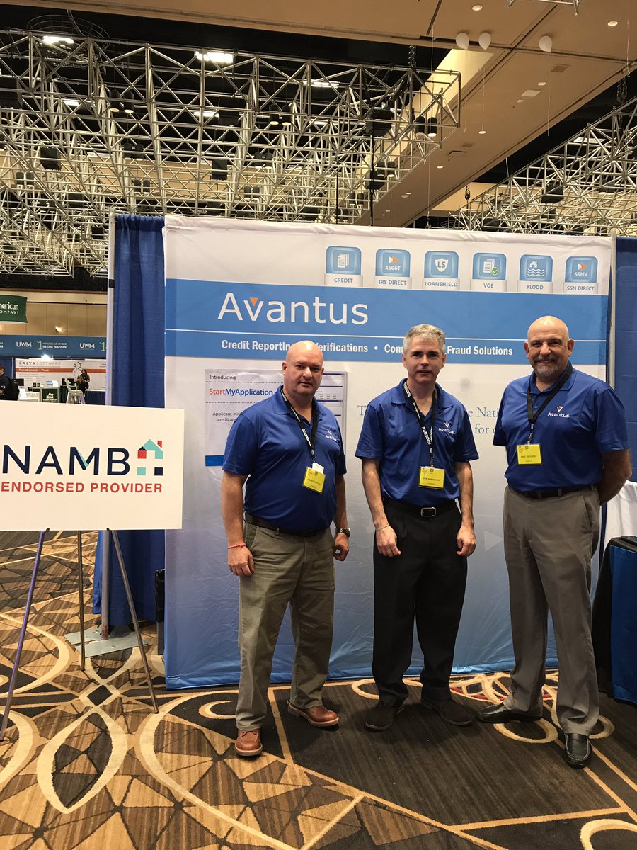DeCostePaul's tweet photo. Avantus Team at the NAMB Conference in Las Vegas, come by &amp; see us. https://t.co/spEXci5xEd