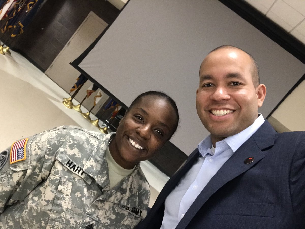 jasonesteves's tweet photo. Honored to speak at #3dMCDS Hispanic Heritage Event about ideals that unite us. Proud to meet a teacher serving from @APSsatlanta! https://t.co/7bV0fGLwMi