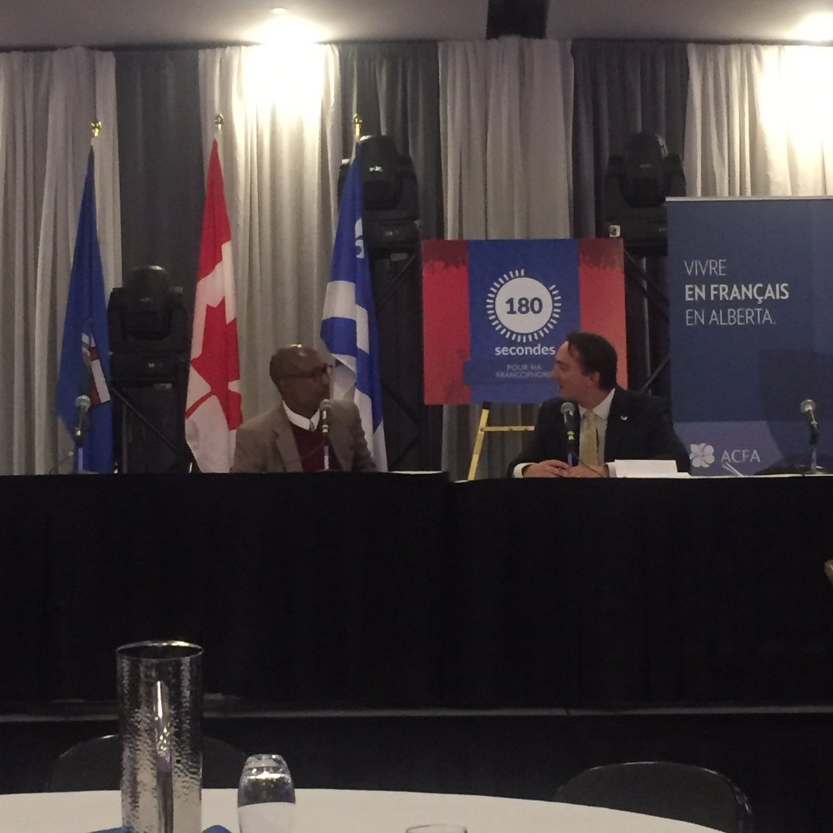 ACFAAB's tweet photo. En bref! Alphonse Ahola revient sur l'atelier sur l'inclusion et la diversité faisant suite à la conférence de @projetexeko. #frab #ACFA2017 https://t.co/yRd4rNFCW7