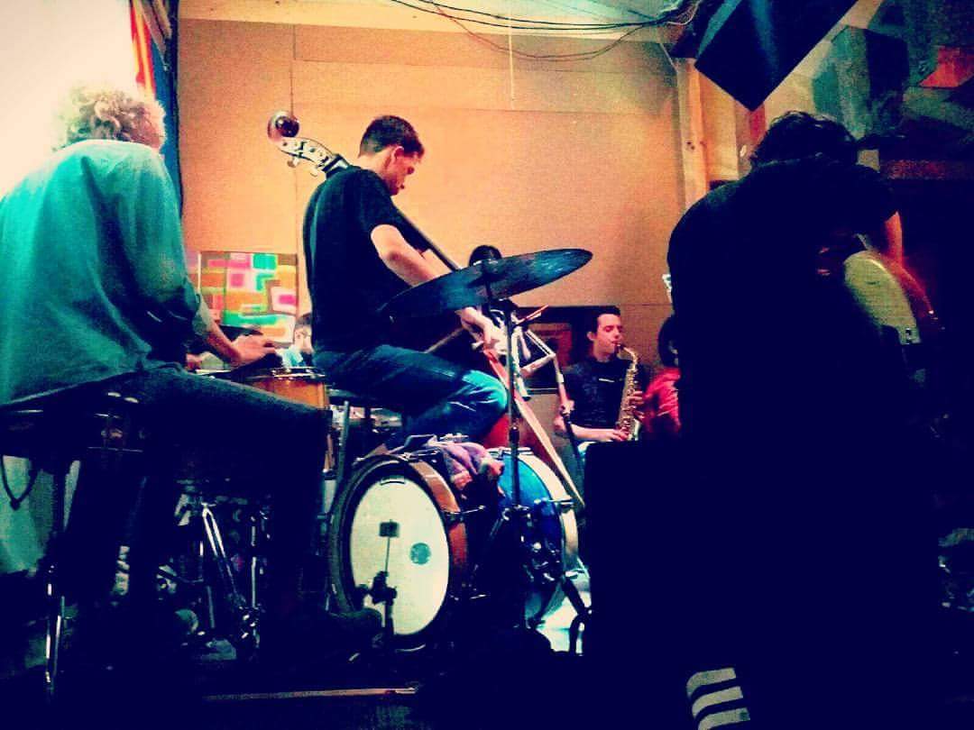 InterferenceFLG's tweet photo. What an amazing evening with 13 improvisors and a great crowd for Friday the 13th!!! #improv #interferenceseries #newmusic #fridaythe13th https://t.co/TQOxgfg91t