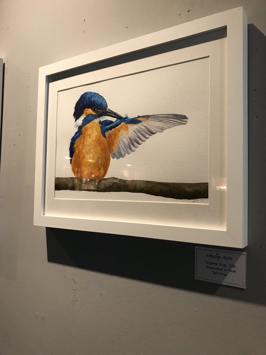 LodgeTw's tweet photo. It’s the final exhibition week, so pop in and grab yourself a lovely original piece of art by Emily Mei https://t.co/3ZZK6RvQ1J