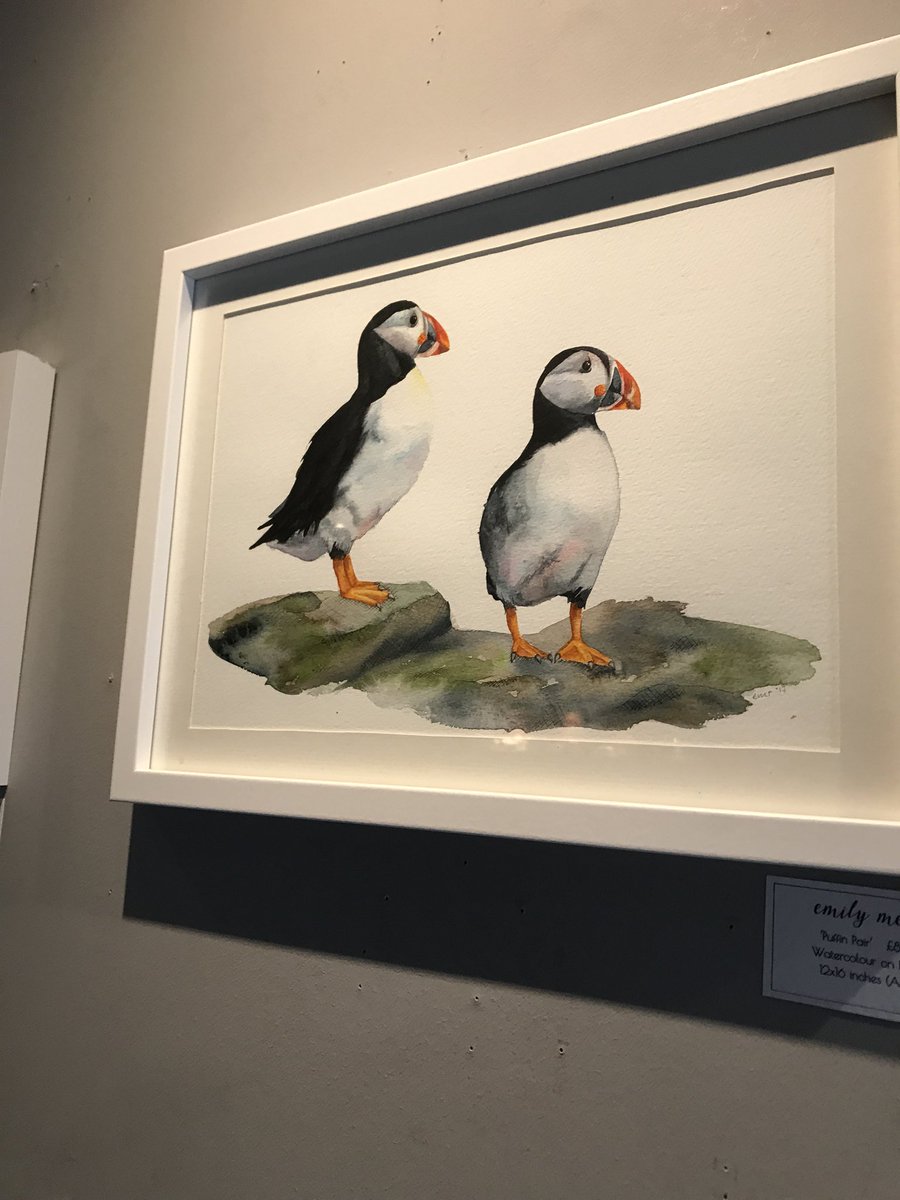 It’s the final exhibition week, so pop in and grab yourself a lovely original piece of art by Emily Mei