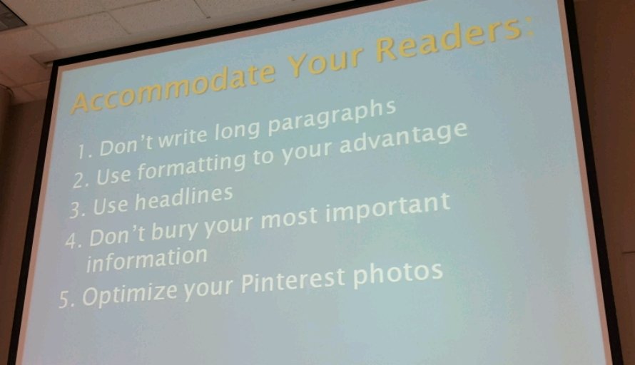 MNBlogCon's tweet photo. Takeaways: 5 #mistakes even the most experienced #bloggers make with their content
@cheaprecipeblog #MNBlogMN https://t.co/WMApfWOHPM