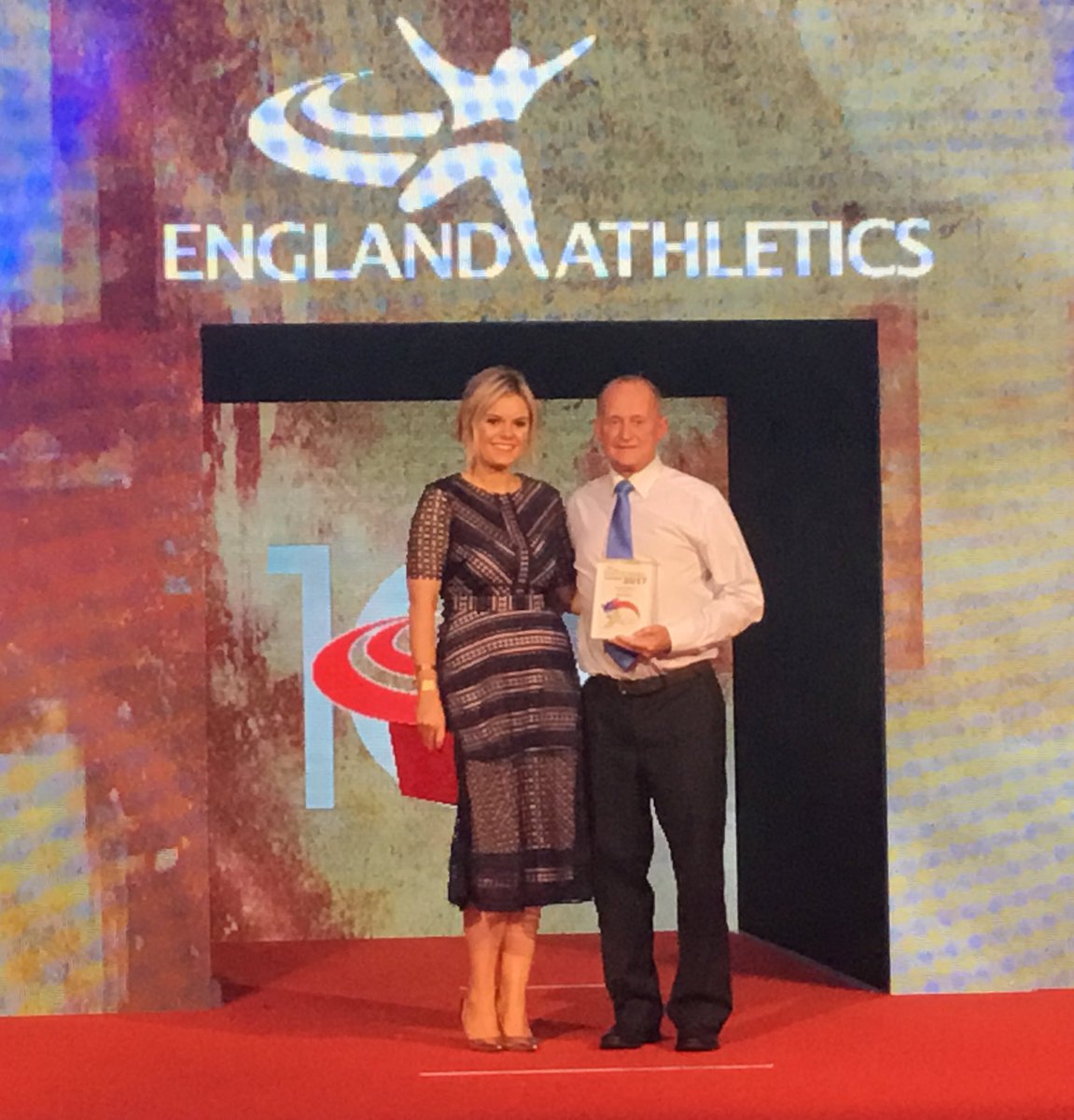 EnglandAthletic's tweet photo. Our Official of the Year is Gordon Staines 🎉🎉 #EAAwards https://t.co/KSmBXFOw1S