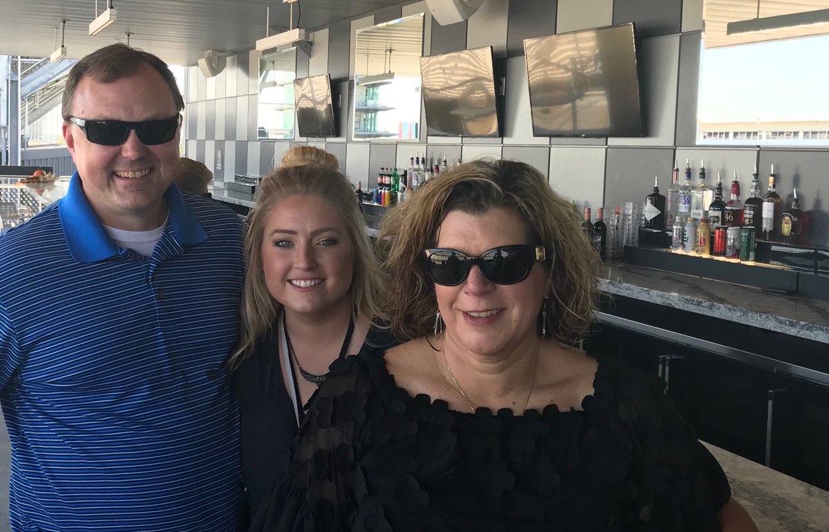 cathywarga's tweet photo. No work today! @Redbullairrace @ims with @BritanyWard. We just need some @Foyt wines here!! #needthegoodstuff @FoytVault https://t.co/P8KxTJqMKb