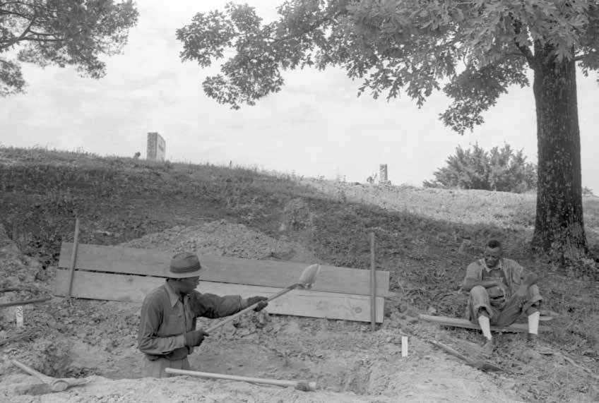 SquareBooks's tweet photo. Digging Faulkner's grave. From OXFORD, MISSISSIPPI: THE COFIELD COLLECTION. https://t.co/A2Bzngf3BN