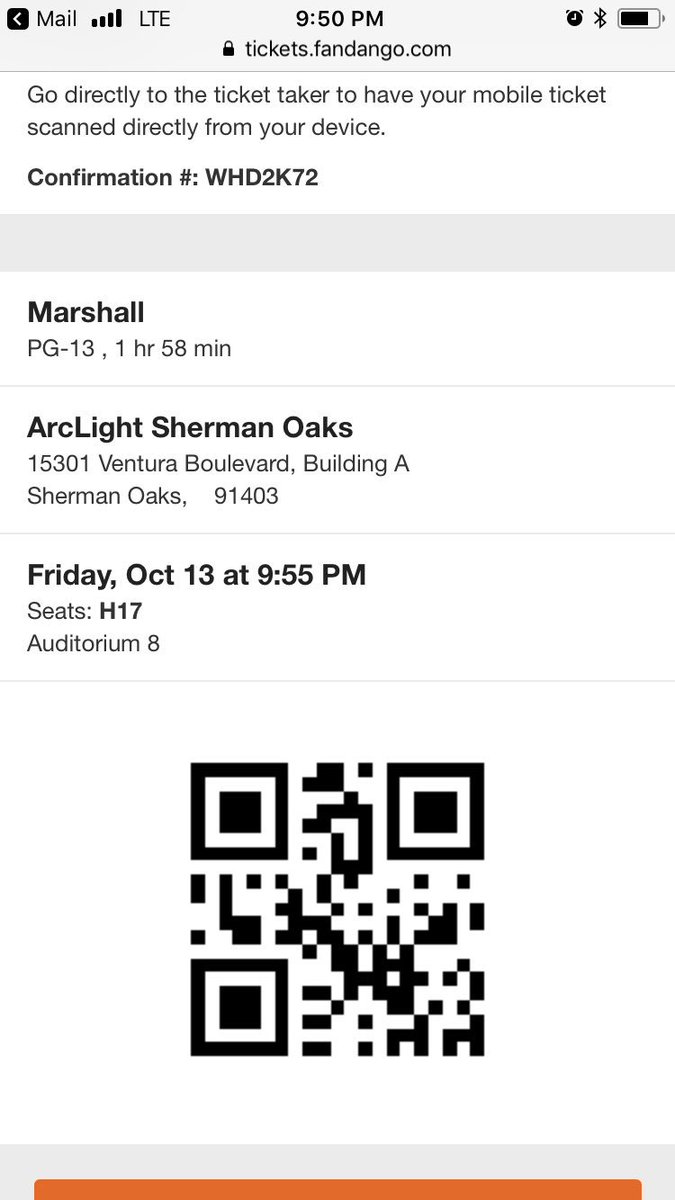 divadiedre's tweet photo. #Marshall was a great film. Please make sure you support (especially since its opening weekend) #GreatFilm #MustSee https://t.co/b2XbAfJDVN