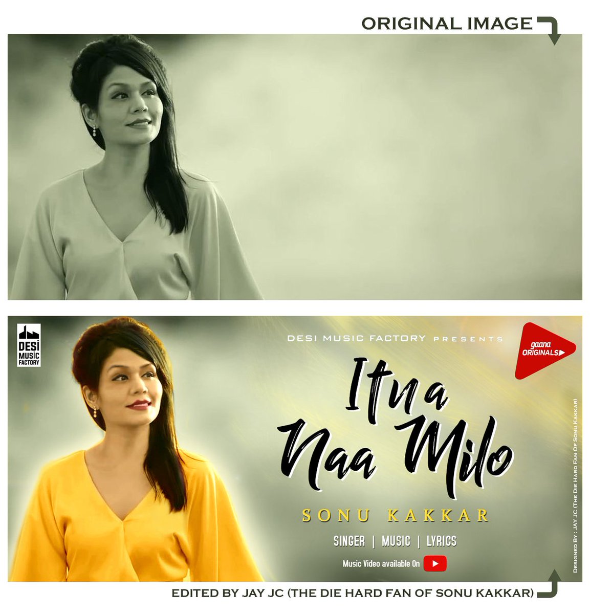 iamjayjc's tweet photo. Just tried to Recolor You as your DIE HARD FAN wants to see You Colorful!
Hope you like the editing! #ItnaNaaMilo #PSDEffects @SonuKakkar ❤️ https://t.co/mGKGJYgFTh