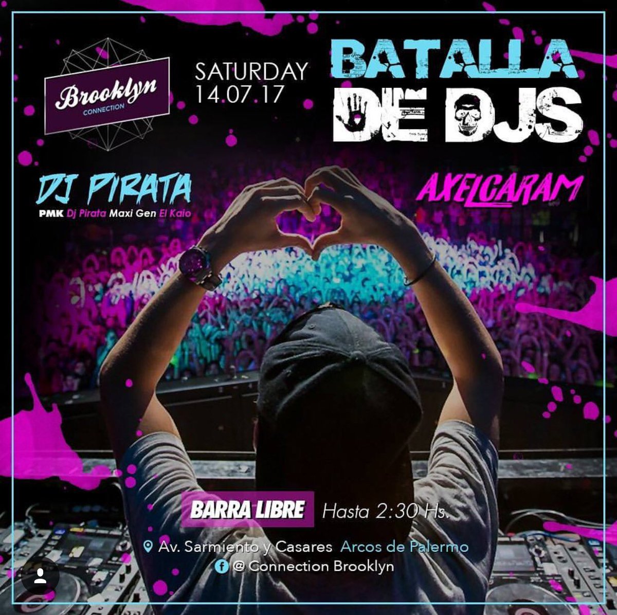 Maxi_gen_ok's tweet photo. Hoy sábado @BrooklynSabados 🔥🔥 @DosFelinos https://t.co/ZgdXOk6ak1
