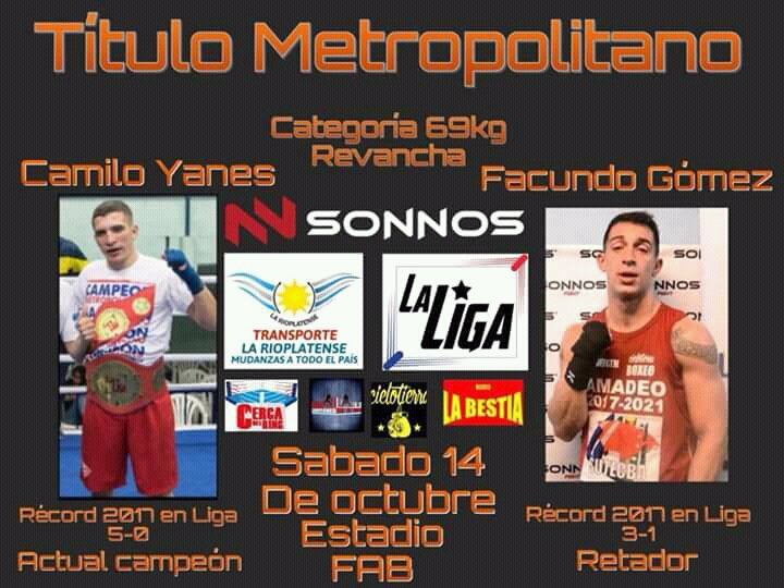 almagroboxing's tweet photo. #hoy #CamiloYanes del #almagroboxingclub y #facundogomez x el título 69kg de @BoxeoLigaMetro en la @FABoxArg #boxeoamateur https://t.co/ibcU8yucwX