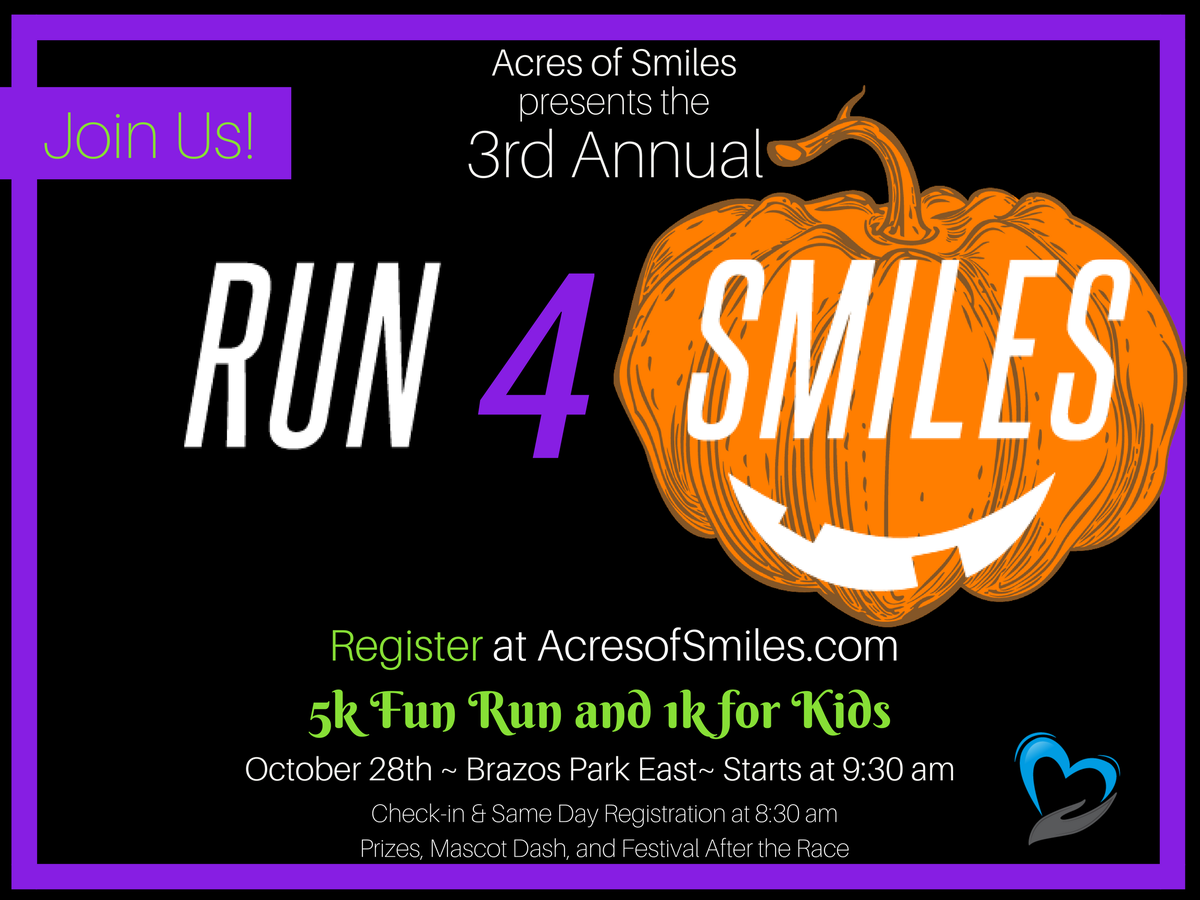 acrewooddental's tweet photo. Join #Run4Smiles 5k and 1k race this October by #acresofsmiles. Sign-up today! https://t.co/ULN9sb433l https://t.co/vFEDHJ9jbt