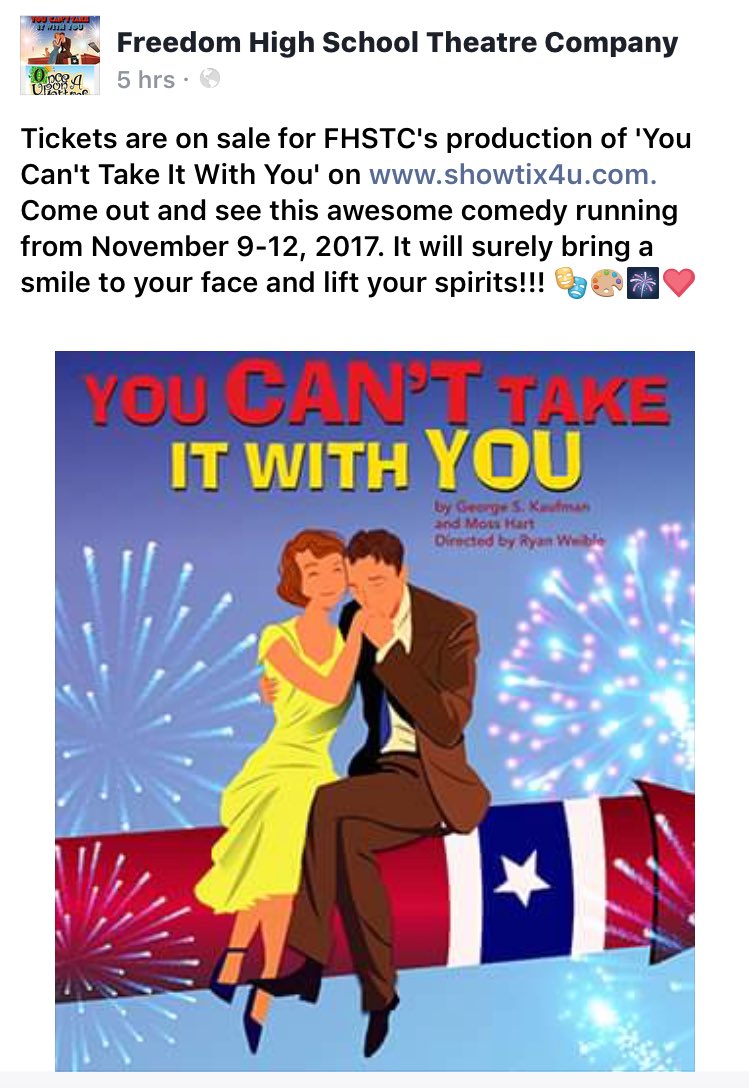FHS Theatre Company (@fhstheatreco) on Twitter photo 
