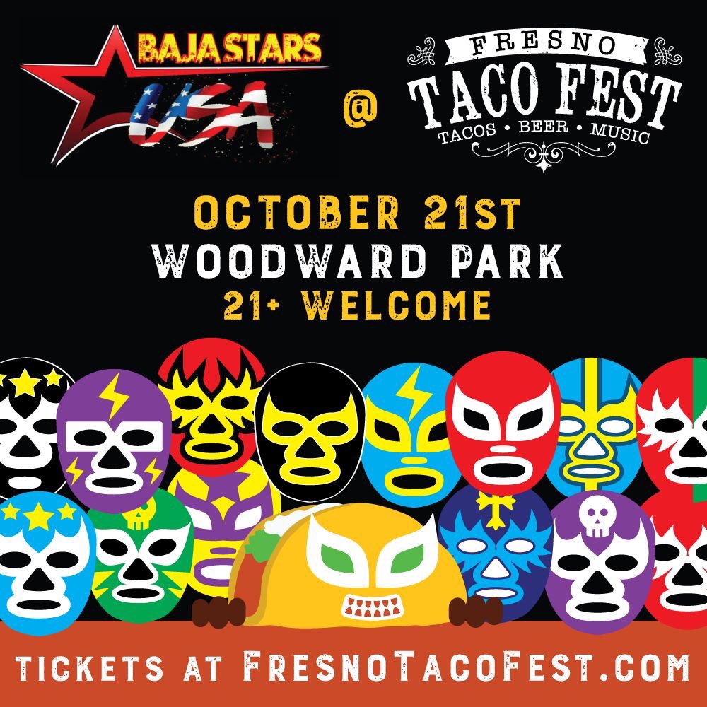 FresnoTacoFest's tweet photo. What's better than Tacos &amp; Beer?!?

Watching the @bajastar_usa while eating Tacos &amp; Beer @ #FresnoTacoFest!!!

Tix: https://t.co/d2CesoKhmY https://t.co/pDZZ0poXhr