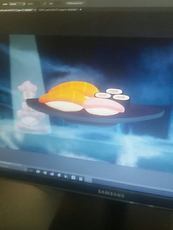 pabitel_studio's tweet photo. Ese sushi si que se ve delicioso #sidequest17 https://t.co/i5YoURR8yS