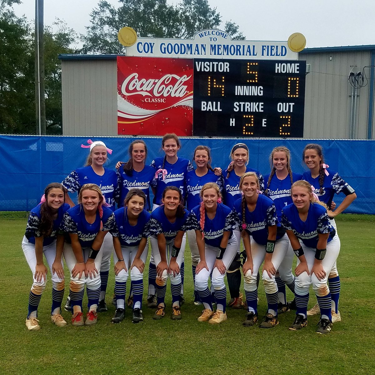 PiedmontCougars's tweet image. PAC won against CCA in two games! 11-1 and 14-0! Headed to final 4 Tuesday!! #gopac #final4bound #ladycougarssoftball