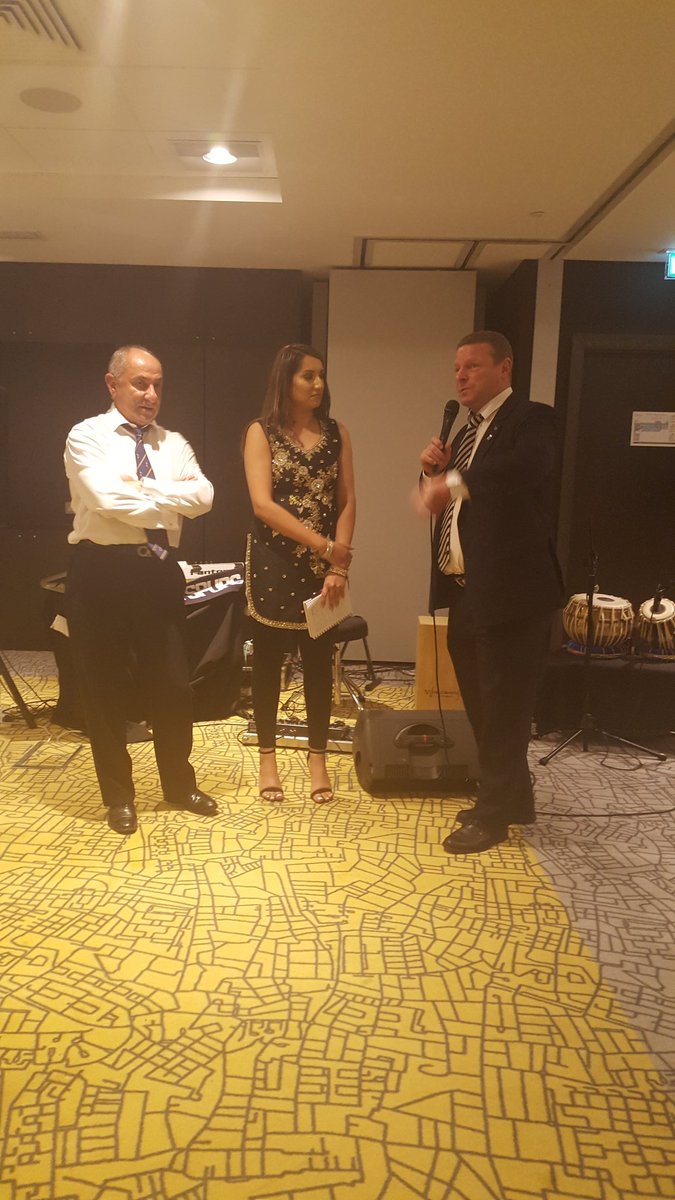 StacyHaley381's tweet photo. Spending the evening with these legends. Thank you @PunjabiSpurs 4 a spectacular night. #coys https://t.co/ViNnIk0nTV