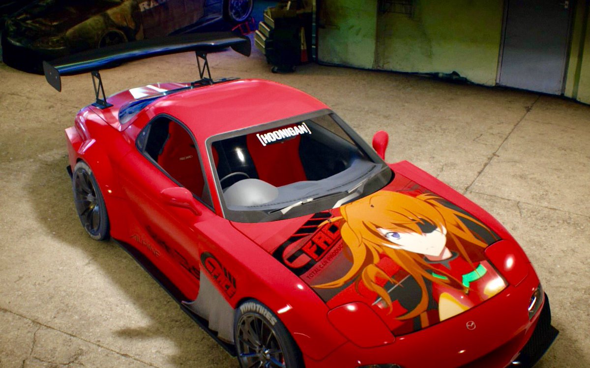 Twitter पर ホンダ 久々に劇場版観てアスカの痛車作ろうと決心しました Re雨宮のロゴにほぼレイヤー吸い取られてます W Nfs 痛車 エヴァンゲリオン