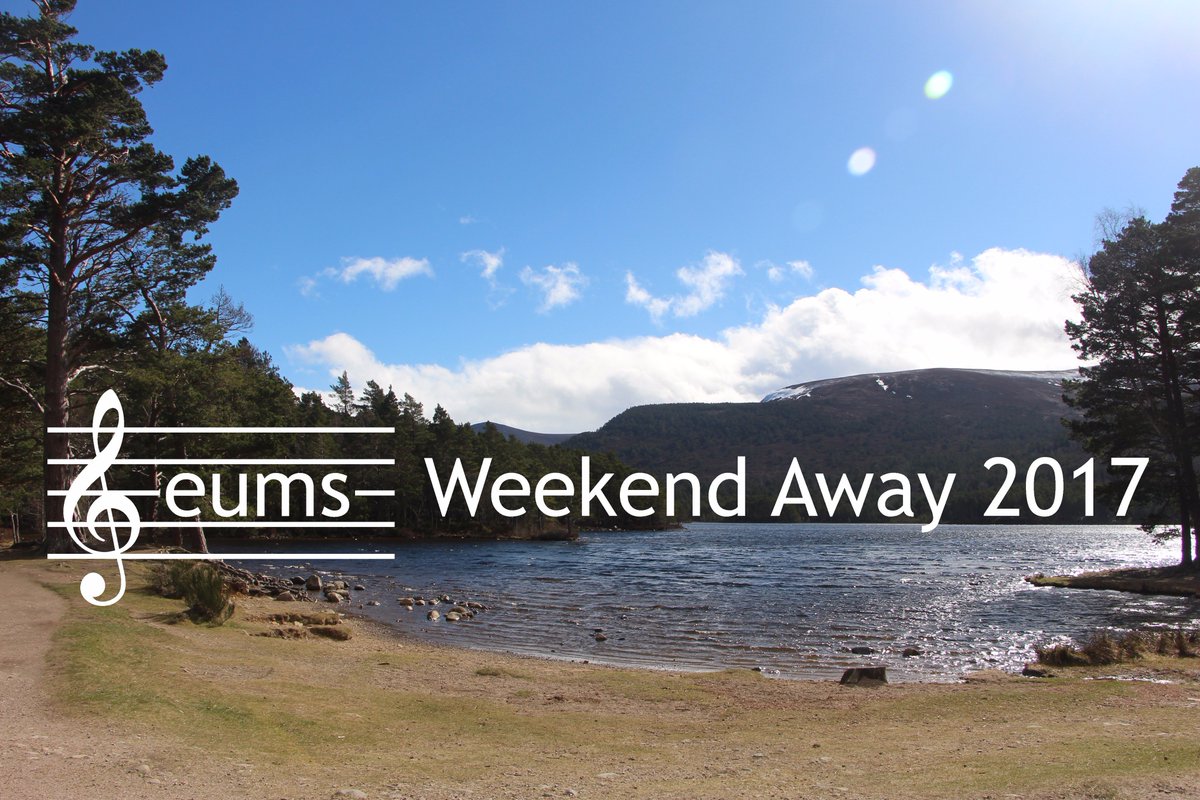 edmusicsociety's tweet photo. A fortnight from now, EUMS are going away for the weekend! Visit https://t.co/cPPuC5o6sF for more information. https://t.co/MlddRb2TjI