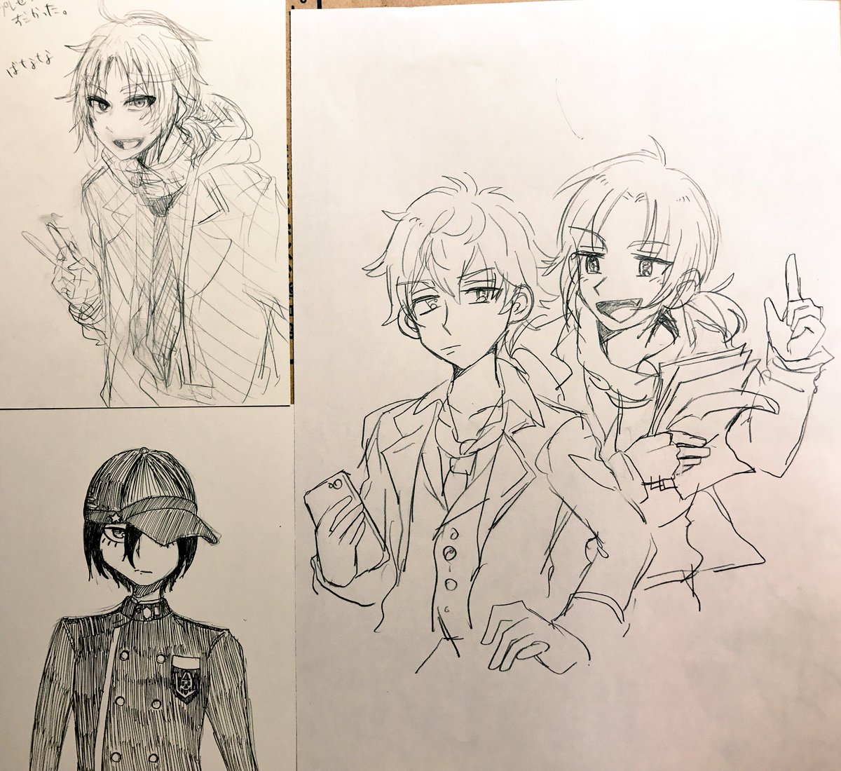 パワポ使って推しのプレゼンをしたんですけど、浴びるほど推しを描いていただいて、もう、死んでも仕方ないかなと思い始めてる… 