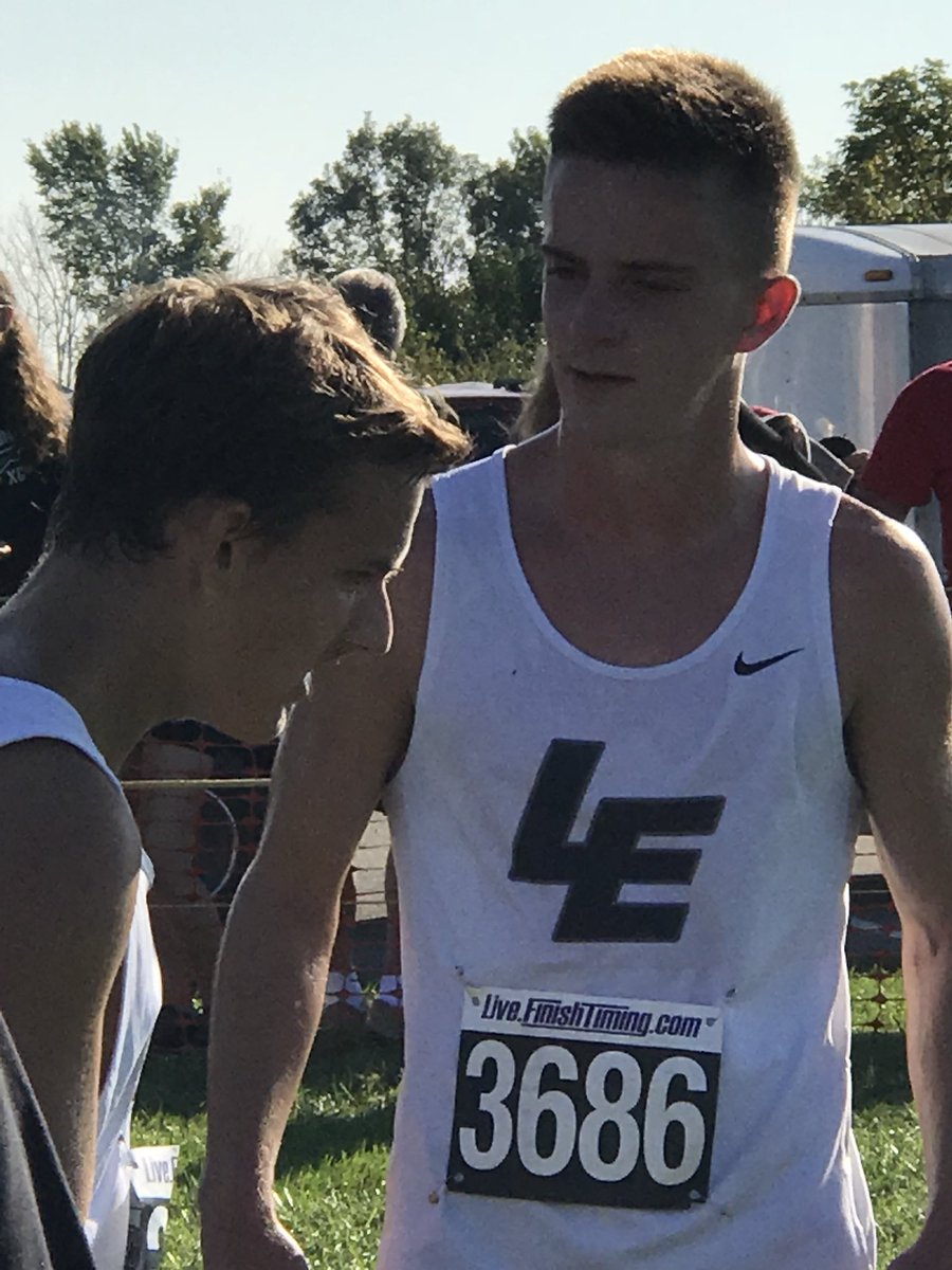 GMC boys Cross Country Champion  - Dustin Horter from Lakota East