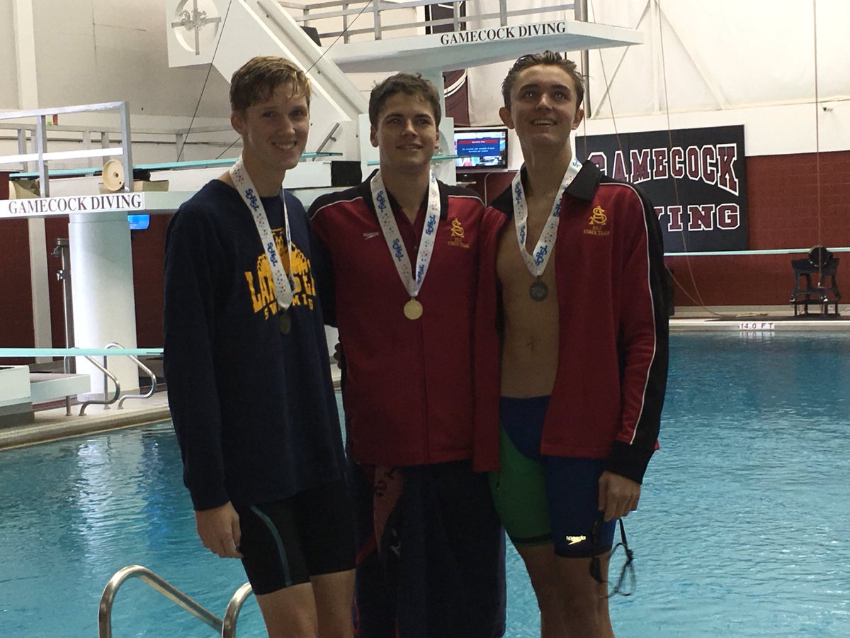 SCHSL's tweet photo. AAAA State Swim Championship continuing after first awards ceremony... who will float to the top and take home the gold???🏆🏊‍♀️🏊🏅 #SWIM17 https://t.co/1ADOycFS2R