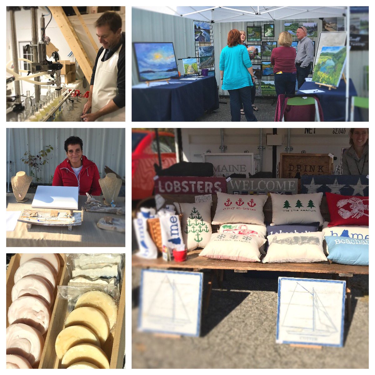 Great art and fine crafting at the #MaineCraftWeekend. Joins us!
