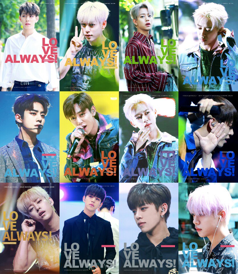 daehyunMY's tweet photo. [MY GO] @Vocal_Visual 2018 SEASON'S GREETING「ALWAYS」 
DETAILS -> https://t.co/F9qNywH4EL https://t.co/UtAD49Mwu6