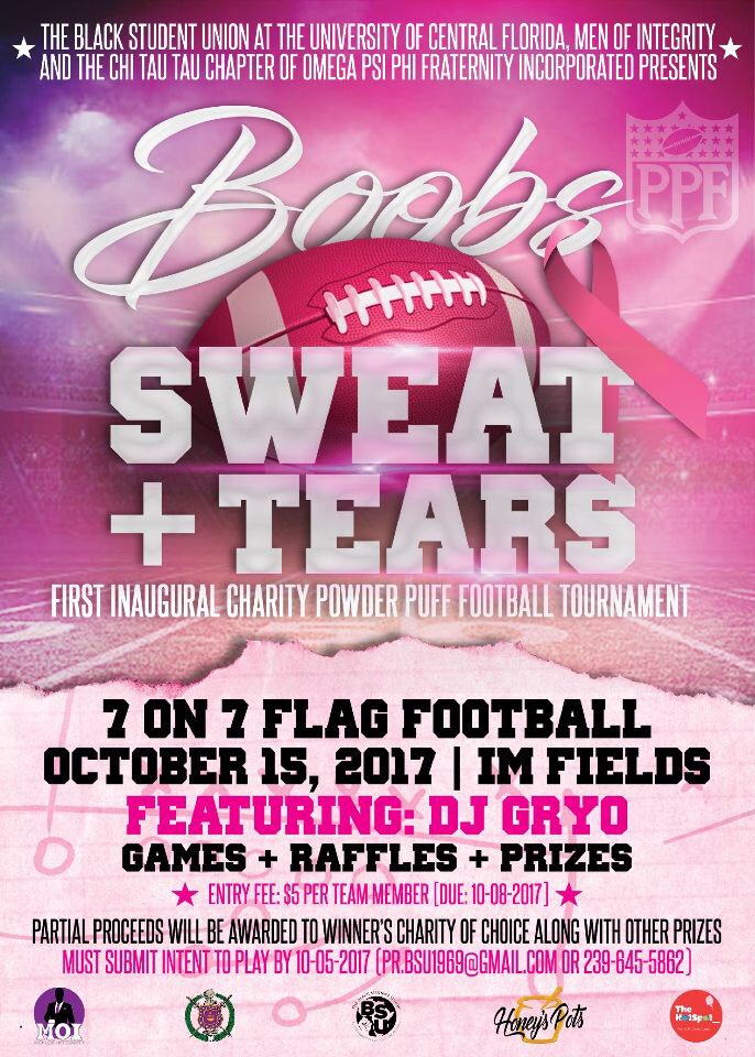 blvnnt__'s tweet photo. Support the queens of #BlackUCF Sunday as they face off in the name of charity in the #BSTPowderpuff football tournament! https://t.co/htxqgXkiM6