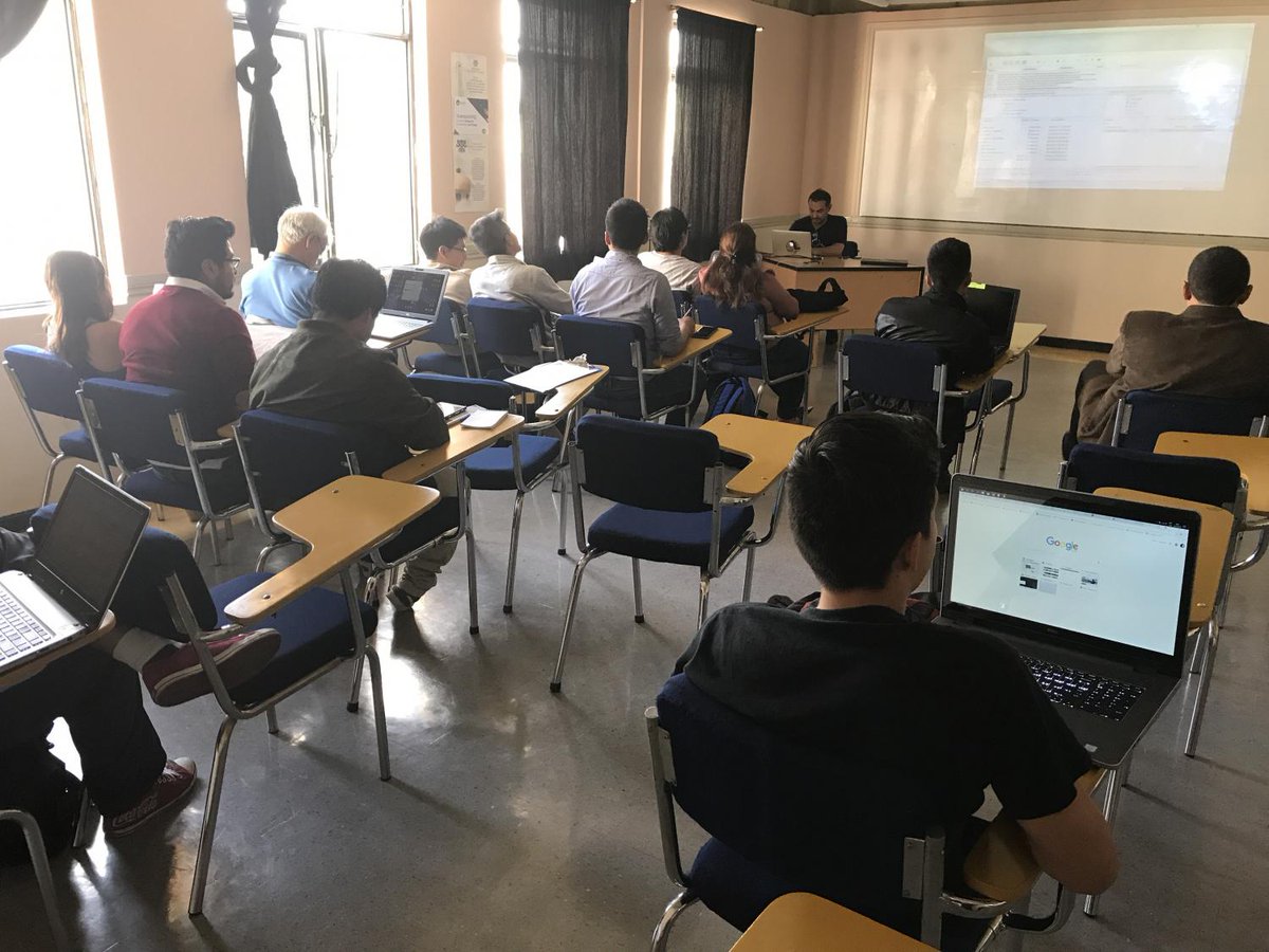 drupalec's tweet photo. ¡Último día del #DrupalCampUIO! Gracias a nuestros auspiciantes Gold por hacerlo posible @USFQ_Ecuador @toptal @Mindsoft_News @jobsitweets https://t.co/U22w04fuUH