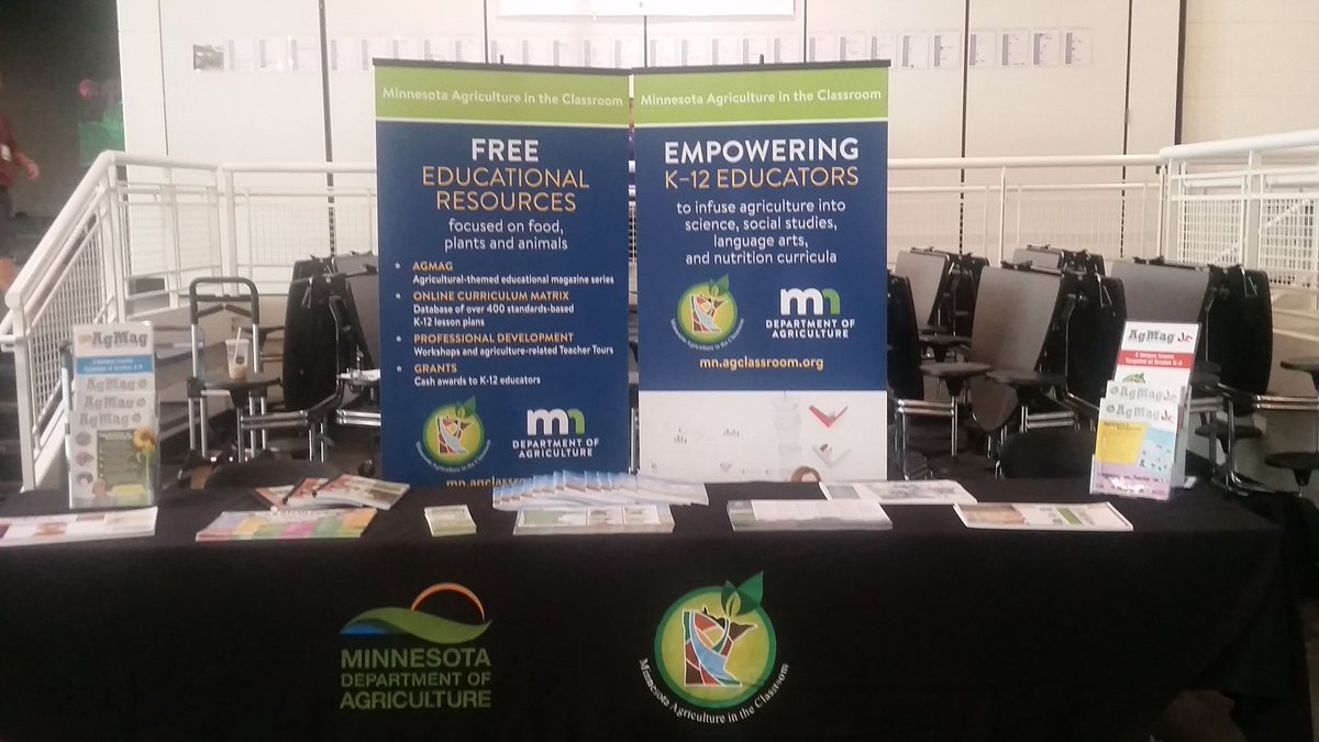 Are you at Geofest?  We are!  Stop by and grab some free Ag-Geography resources! #MNgeofest