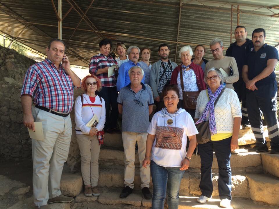 #antandrosantikkent kazı alanımızda vatandaşlar