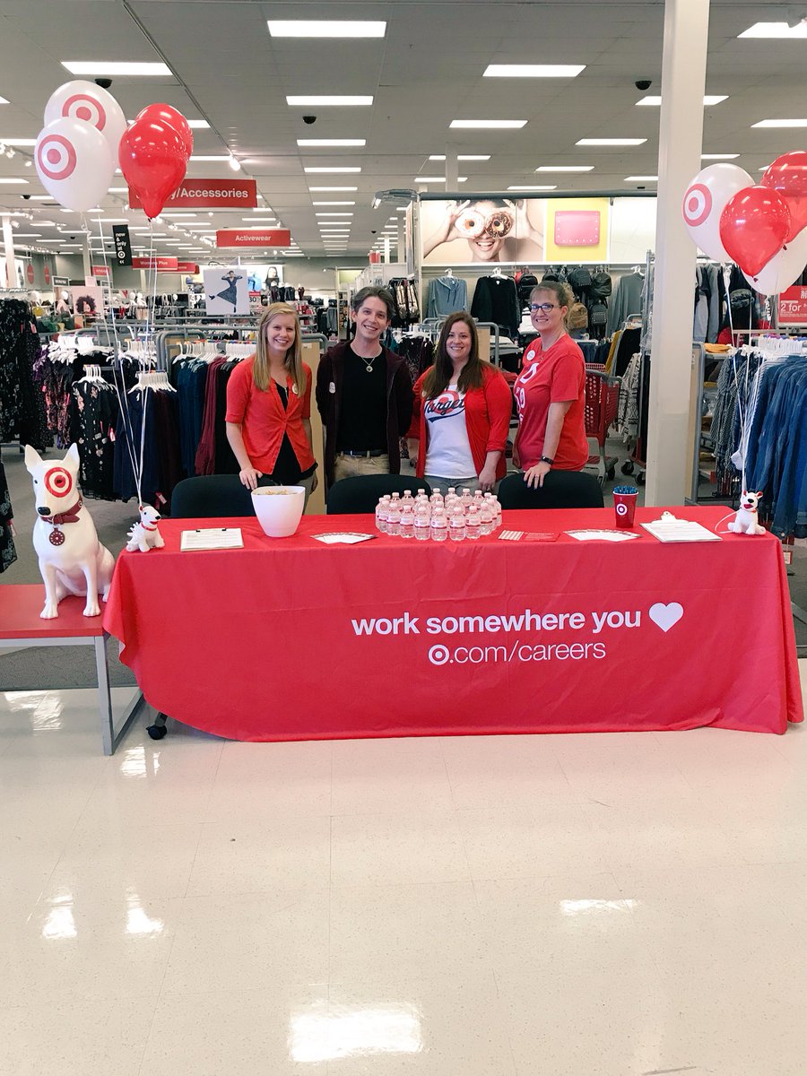 Marisa_ann28's tweet photo. Find out about working somewhere you love at Target! We are here till 6! #G190StaffTrainRetain #WorkSomewhereYouLove https://t.co/D5cVJDonqU