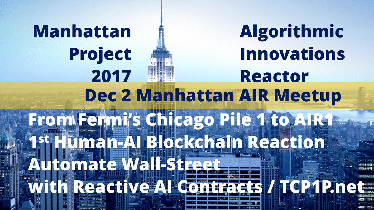 v_ianta's tweet photo. Join the Human-AI Internet @ Manhattan AIR Meetup Dec 2:
https://t.co/fExMvfpMiE https://t.co/Zi46Q2x9dS