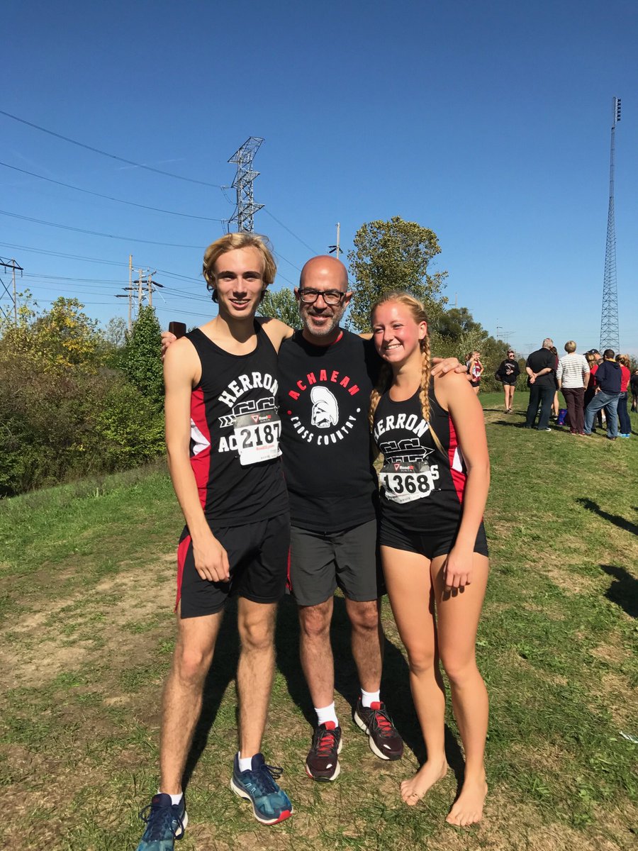 Herron_XC's tweet photo. Herron Cross Country makes history again sending two runners to semi state!  Congrats Eli Eckert and Morgan Watkins! https://t.co/0vj6Ad2PWA
