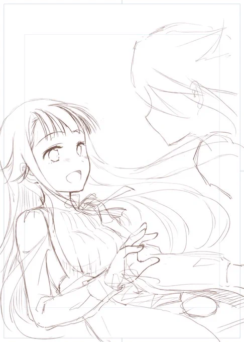 プリプリ絵も加えたかったけど時間切れですね。 