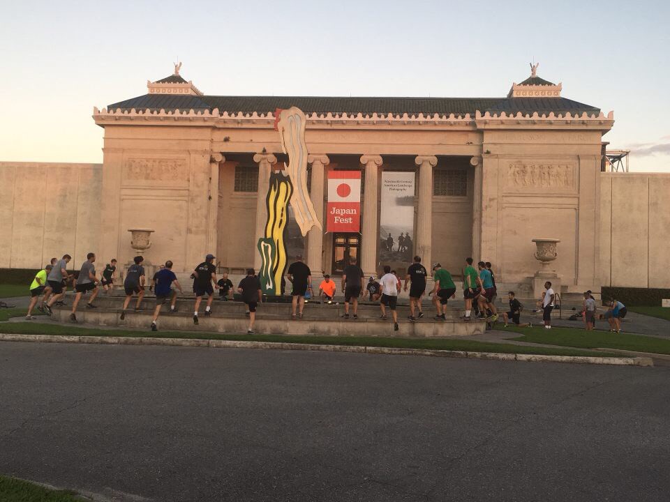 Hawgcycle's tweet photo. 68 for @F3NewOrleans 3 year Anny.  #F3Counts https://t.co/Bpss0htbEQ