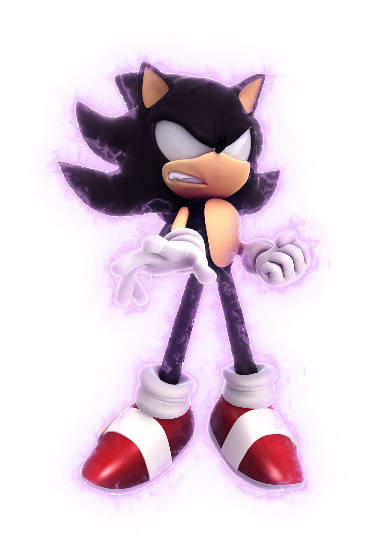 TBSF on X: Here's Another Dark Super Sonic Render!   / X