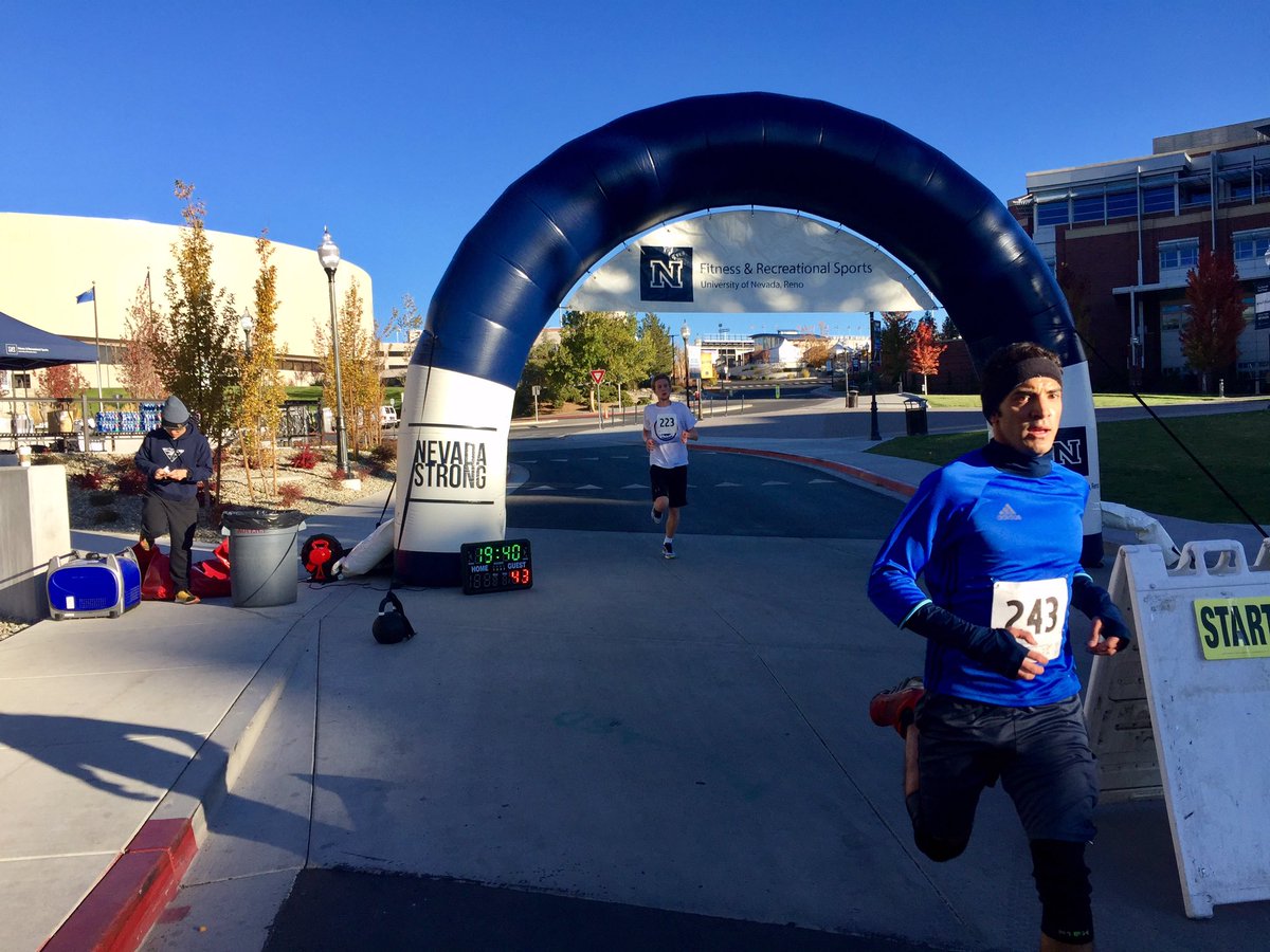 UNevadaStrong's tweet photo. The 90th annual Wolf Trot 5K was a success! Thank you to all the participants, sponsors, and volunteers! #NevadaStrong #PackFit #WolfTrot5K https://t.co/fXigfgGC16