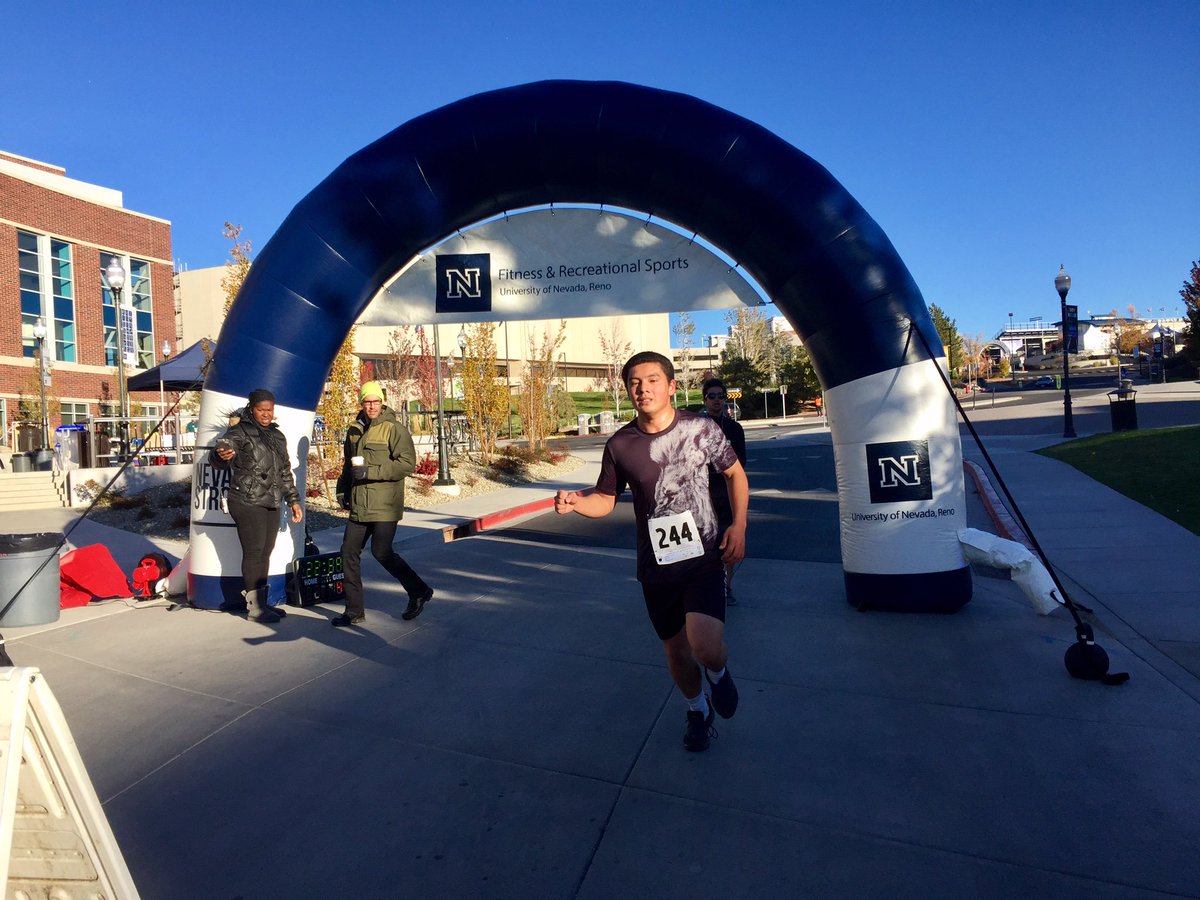 UNevadaStrong's tweet photo. The 90th annual Wolf Trot 5K was a success! Thank you to all the participants, sponsors, and volunteers! #NevadaStrong #PackFit #WolfTrot5K https://t.co/fXigfgGC16