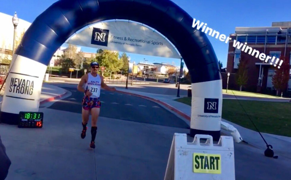 UNevadaStrong's tweet photo. The 90th annual Wolf Trot 5K was a success! Thank you to all the participants, sponsors, and volunteers! #NevadaStrong #PackFit #WolfTrot5K https://t.co/fXigfgGC16