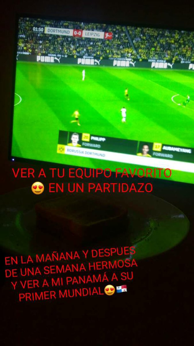 AbrahamAguirre3's tweet photo. partidazooooo de mi equipo Vamos DORTMUND ❤ saludos desde Panamá que vamos a Rusia #BundesligaxFOX #HEJABVB https://t.co/yabjt9A2kH