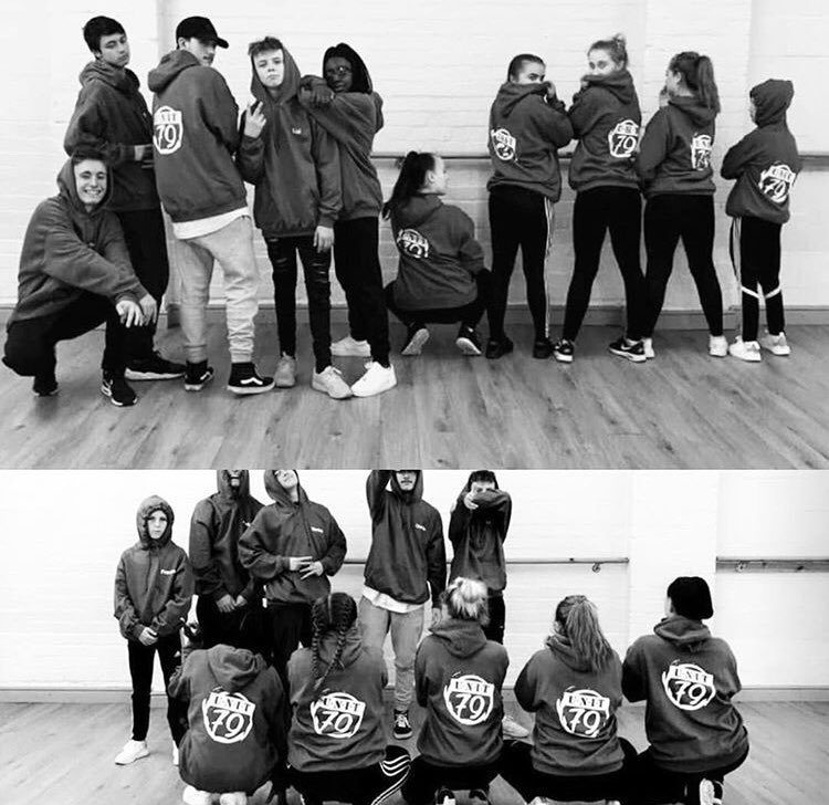 Official_unit79's tweet photo. Unit79 loves are new hoodies 😜✨ ready for @CanYouDance_uk  finals next week 💃✨ https://t.co/2eafjhuUzy